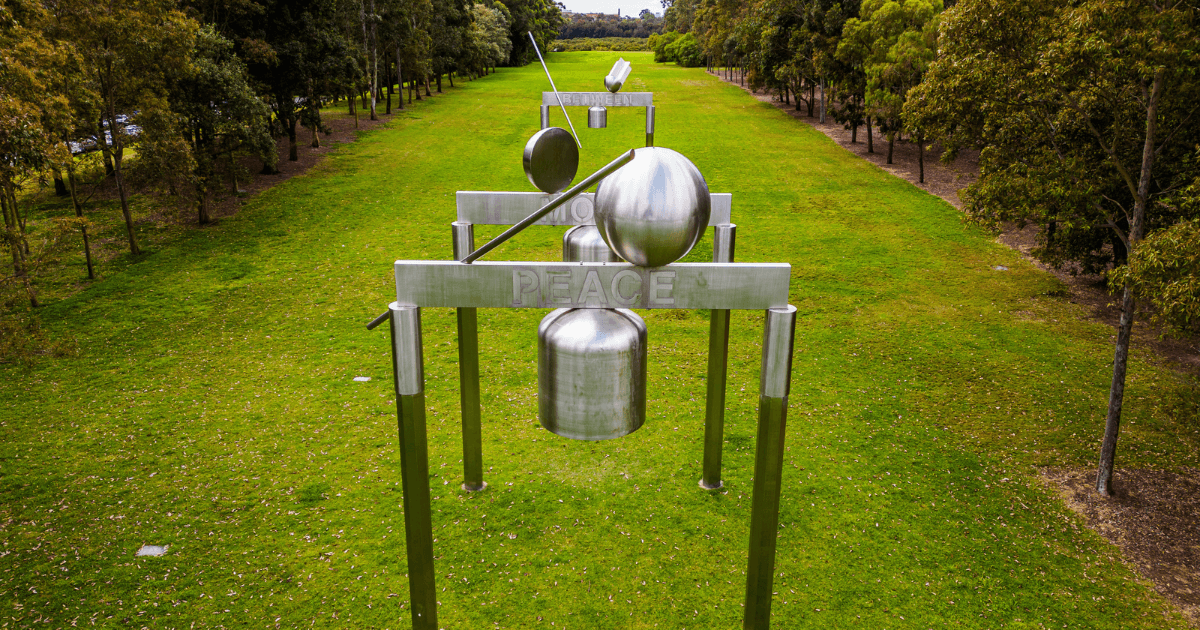 Art in the Park - Peace monument