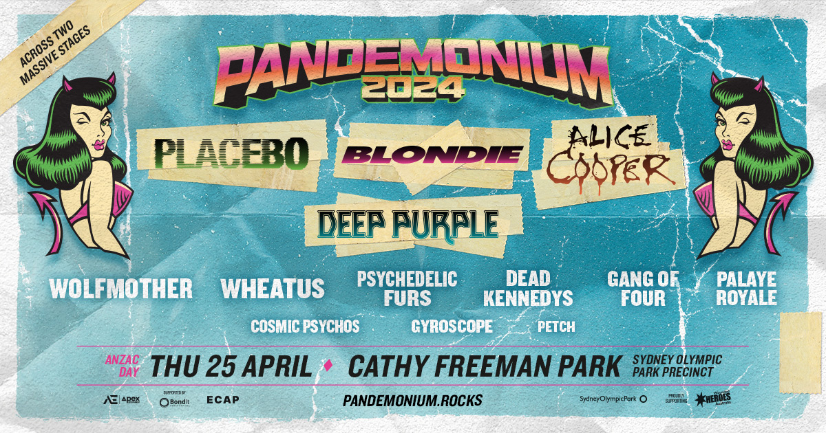 Pandemonium 2024 Sydney Olympic Park