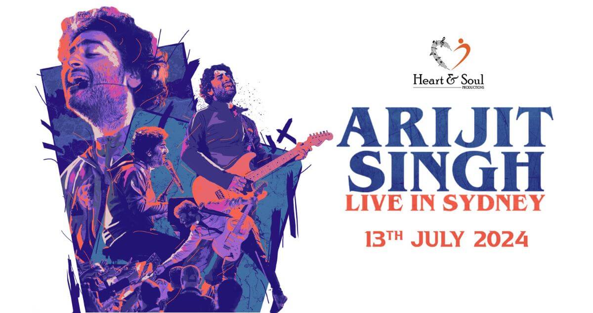 Arijit Singh Concert Sydney 2024 Drusi Gisella