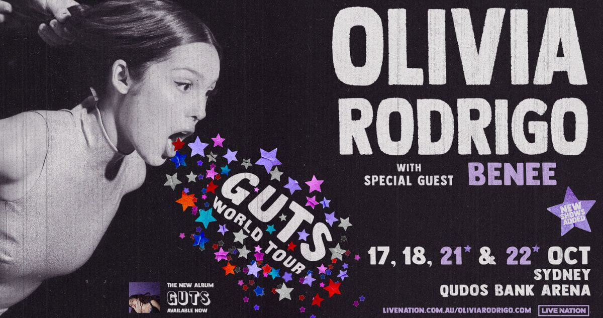 Olivia Rodrigo Guts World Tour 2024