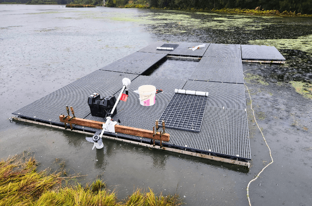 New island for the Waterbird Refuge