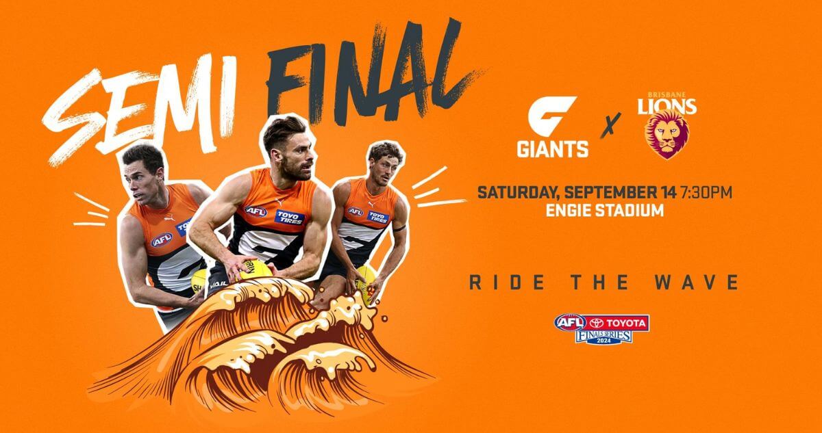 GWS GIANTS v. Brisbane Lions Semi Final 