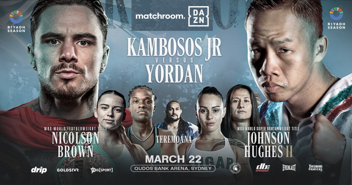 Kambosos JR vs Yordan