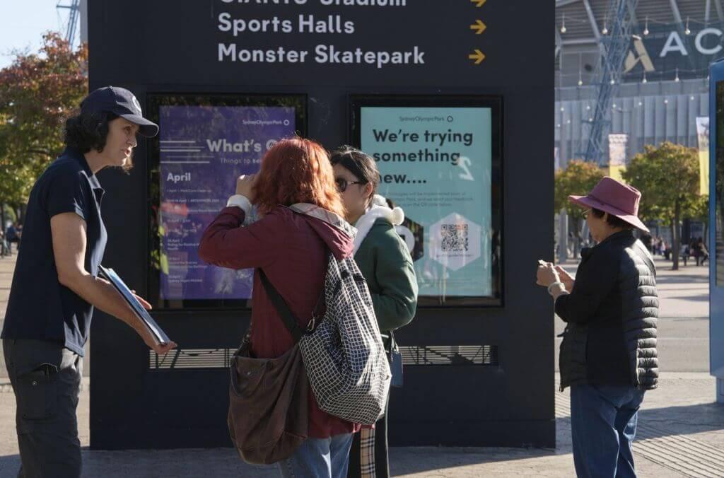 DTPR signs in Park